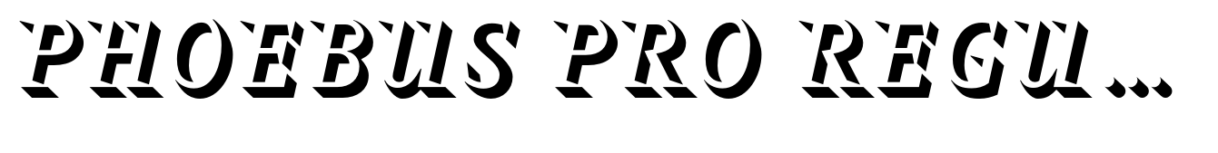 Phoebus Pro Regular